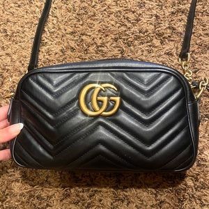 GG Marmont matelassé shoulder bag